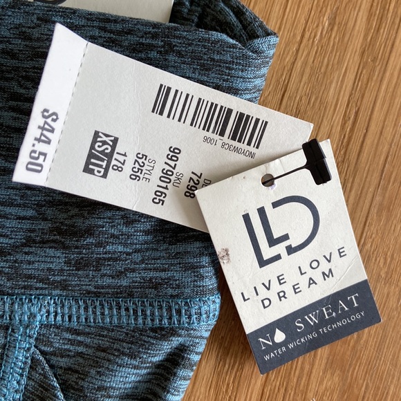 Aeropostale NWT Live Love Dream NWT “No Sweat” Leggings - Picture 8 of 12